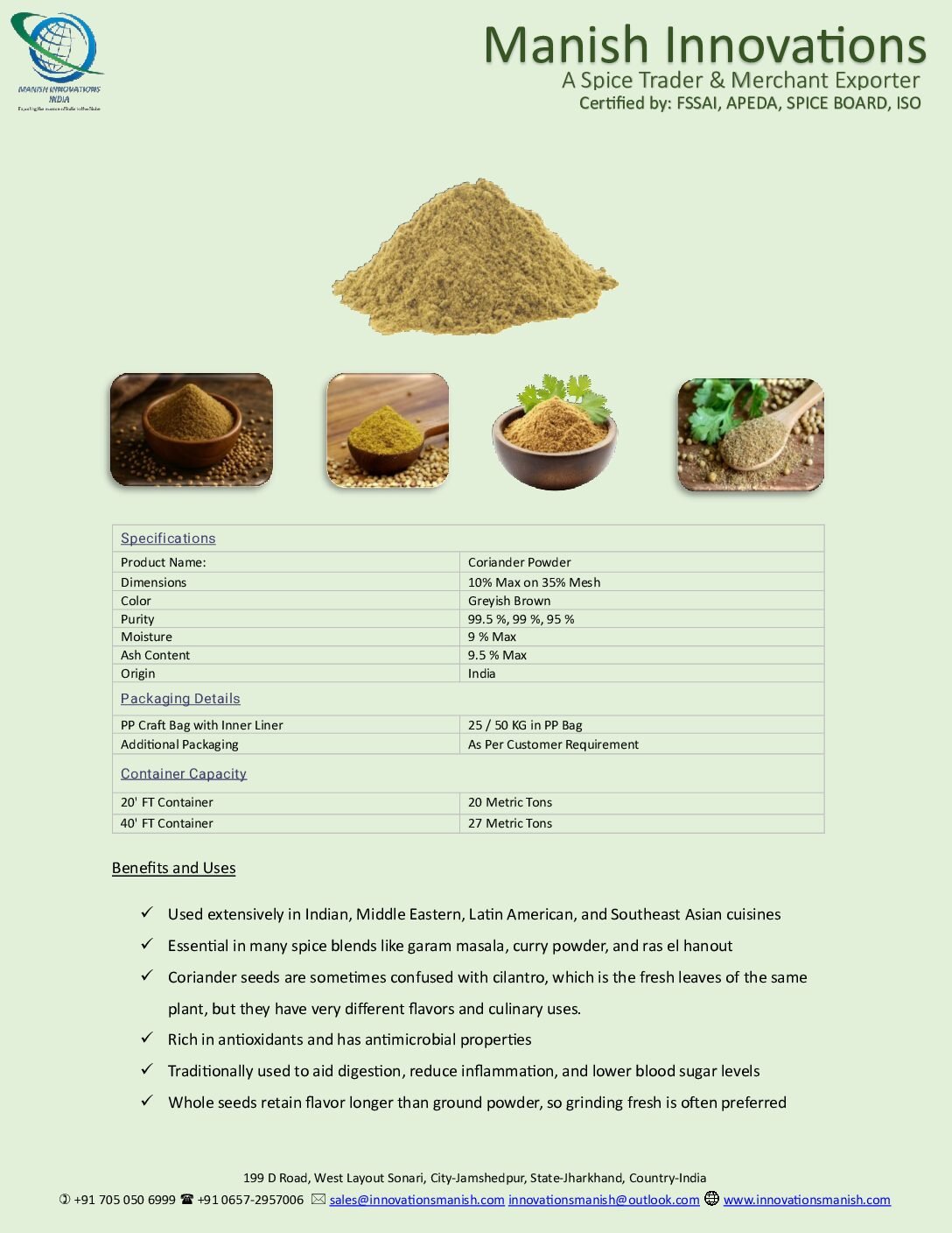 Coriander Powder