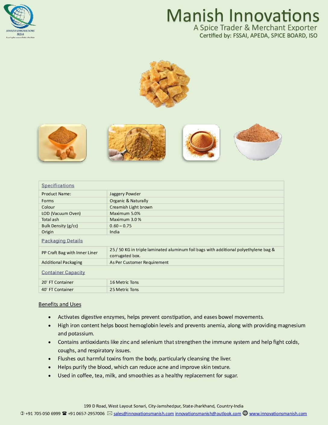 Jaggery Powder