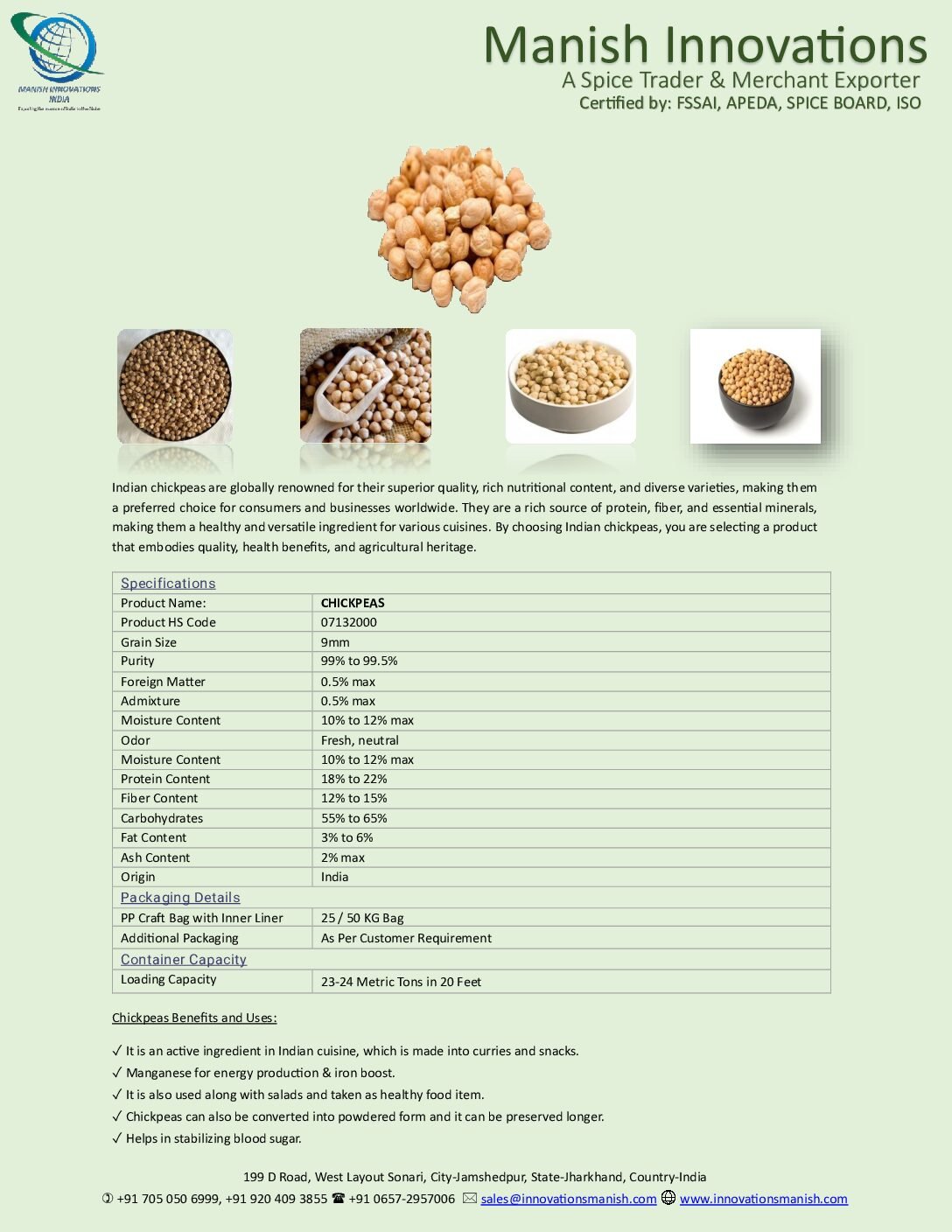 Chickpeas