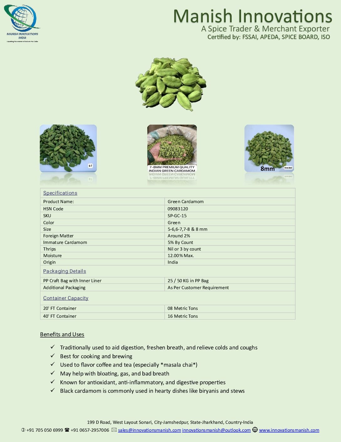 Green Cardamom