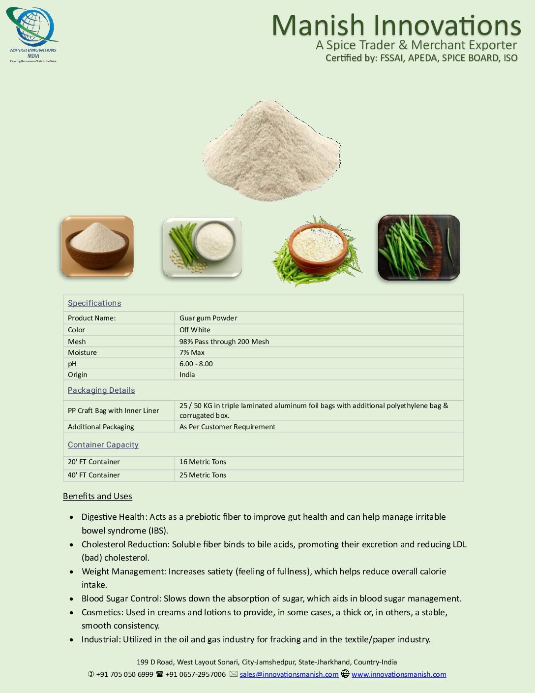 Guar Gum Powder