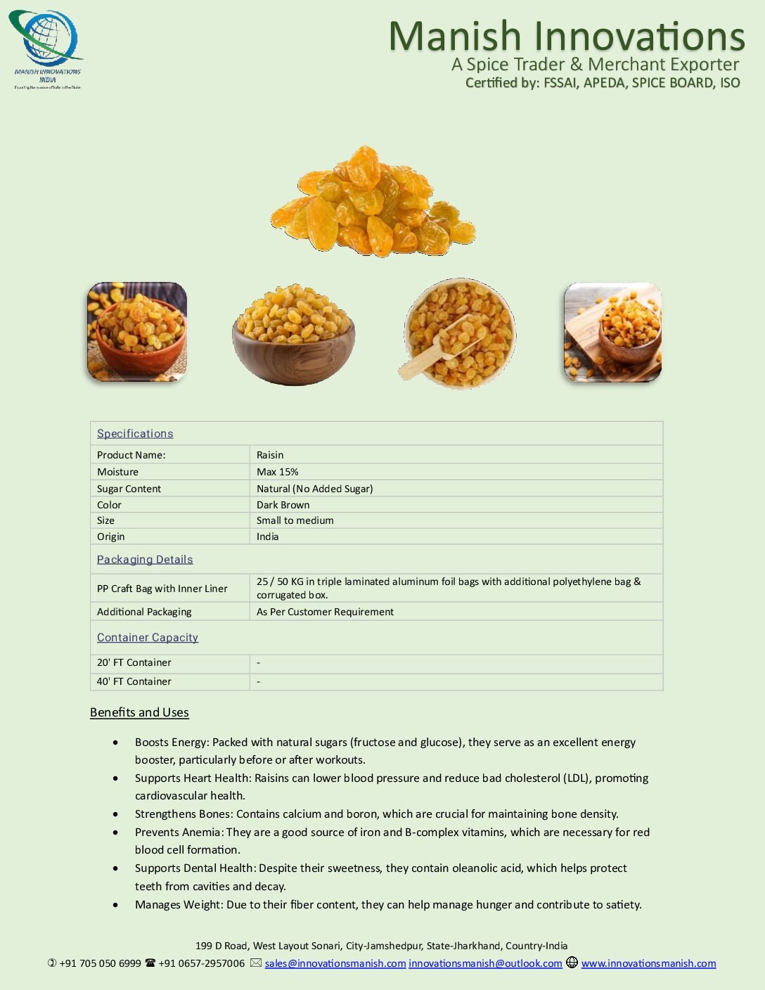 Raisins